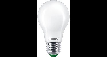 Philips MASTER LED Lamp Ultra Efficient E27 Peer Mat 4W 840lm - 830 Warm Wit | Vervangt 60W