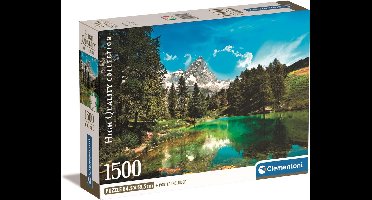 Clementoni - Puzzel - 1500 Stukjes - Blue Lake - Puzzel Voor Volwassenen