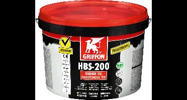 Griffon HBS-200® Rubber Tix coating - water en luchtafdichtend - emmer 5 l - zwart