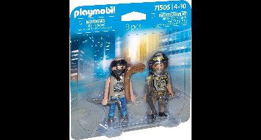 PLAYMOBIL DuoPacks Tactische politie-eenheid & bandiet - 71505