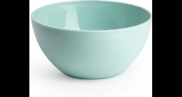 PlasticForte Schaaltjes - kunststof - kommetjes - dessert/ontbijt - D14 x H6 cm - mintgroen