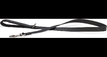 Beeztees Balacron Ax - Hondenriem - Kunstleer - Zwart - 130x2,5 cm