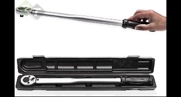 momentsleutel - 1/2 duims aansluiting - vanaf 20 tot 200 nm - krachtsleutel - torque sleutel