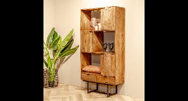 Vakkenkast Valdez | Naturel Mangohout