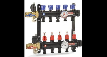 ROBO regelunit vloerverw Solid, kunstst, (bxhxd) 515x417x145mm