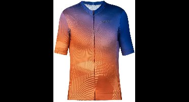Tactic Atacama Korte Mouwen Fietsshirt Oranje,Blauw M Man