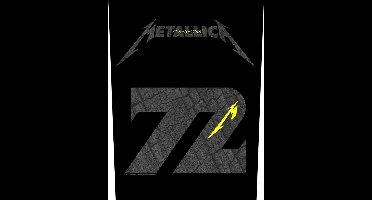 Metallica - Charred M72 Rugpatch - Zwart