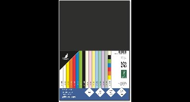 Kangaro papier - A4 - 120 gram FSC - pak 100 vel - zwart - K-0043F315