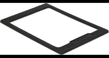 2,5'' HDD/SSD verhogingsadapter (+2,5mm) / zwart