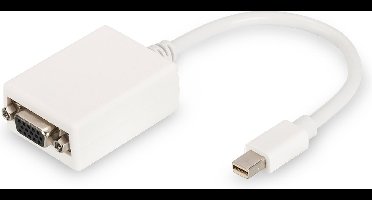Digitus DB-340407-001-W video kabel adapter 0,15 meter Mini DisplayPort Wit
