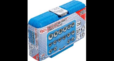 BGS Doppenset twaalfkant 1/2 8 - 24 mm 16 delig