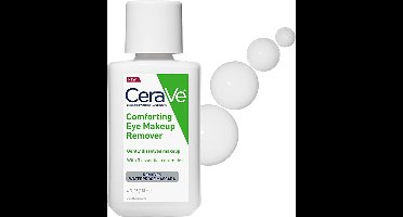 CeraVe Oogmake-up Remover - Waterproof make-up remover met hyaluronzuur en ceramiden - Niet-comedogeen, geurvrij, niet-vettig - 118ml