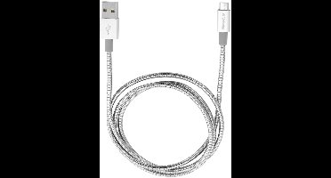 Verbatim Micro B USB Cable Sync&Charge 100 cm zilverkleurig