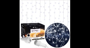 Springos - Ijspegel - Kerstverlichting Buiten - 12 m + 2.5 m Snoer - Connectable - Inclusief Afstandsbediening - 300 LED - Koel Wit