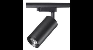 LED Railspot voor GU10 spot | 3-fase | Zwart