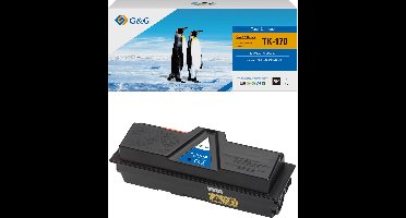 G&G TK170 toner compatibel met Kyocera TK-170 Tonercartridge zwart 1 stuk(s) Huismerk