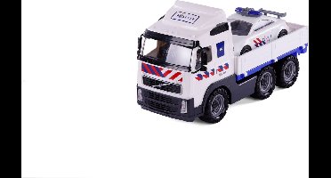 Cavallino Politievrachtwagen en Politieauto, Schaal 1:16