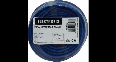 Vd-Draad 2,5Mm2 Blauw 20M