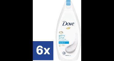 Dove Gentle Scrub Douchegel - 6 x 225 ml