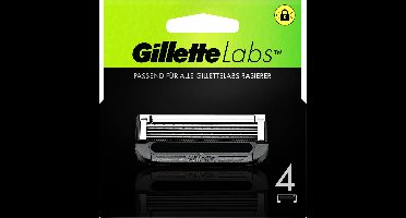 Gillette Labs Scheermesjes - 4 St