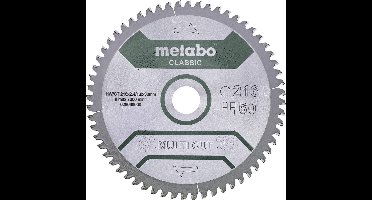Metabo MULTI CUT CLASSIC 628286000 Cirkelzaagblad 305 x 30 x 2.2 mm Aantal tanden: 80 1 stuk(s)