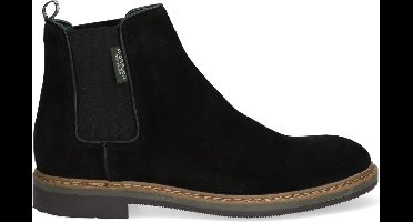 McGregor Heren Boots - Zwart - Chelsea Boots - Suède - Elastiek
