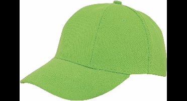 Benza - Luxe Turned Brushed Baseball Cap Baseballcap - Lichtgroen