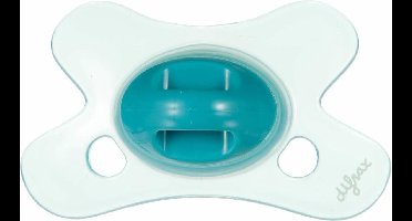 Difrax Fopspeen - Natural & Pure - 0/6 Maanden - Ocean