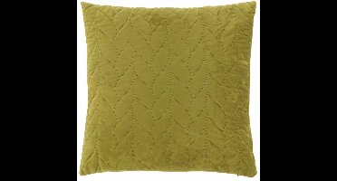 D- Unique Living - Kussen Nowi 45x45cm Moss Green