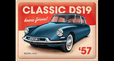 Metalen Bord 30x40 cm DS Classic DS19 Berline