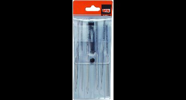 Bahco 2-470-14-4-0 Naaldvijlenset 140 mm, 6-delig in kunststof tas 1 stuk(s)