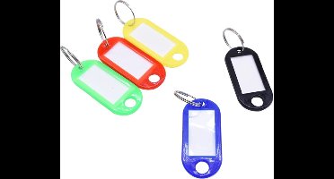 New Age Devi - Sleutellabels kleurassorti - 40 stuks