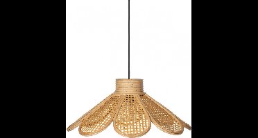 KidsDepot Hanglamp - Flore - Natural - Rotan - Bloemvorm