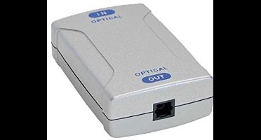 Digitaal optisch Toslink audio koppelstuk met versterker
