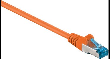 Goobay - S/FTP netwerkkabel CAT6a - Oranje - 7,50 meter