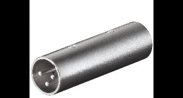 XLR (m) - XLR (m) koppelstuk