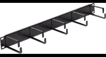 19'' Kabel Management Panel - zwart