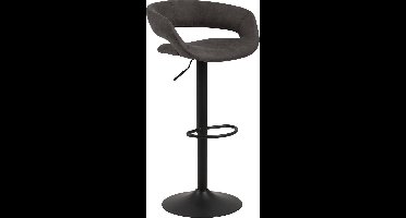 Bendt Barkruk 'Pia' (zithoogte 59-80cm), kleur Antraciet