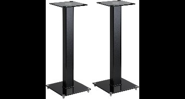 VDD - Speakerstandaard Universeel - Speaker Standaard - Luidspreker Standaard - Speaker Statief - Luidsprekerstandaard - Speaker Beugel - Luidspreker Beugel - Set van 2 - Zwart - Universeel