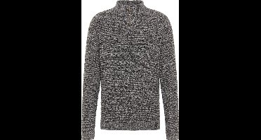 Mustang Emil trui cardigan grijs - maat S