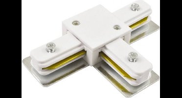 Spanningsrail Doorverbinder - T Koppeling - 1 Fase - Wit