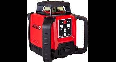 Levelfix 550H Bouwlaser inclusief ontvanger - Rood - 600m