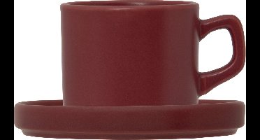 Tower Raspberry Red Cup And Saucercup D7.5xh6.7cm - Saucer D14cm