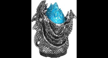 Something Different Olieverspreider / geurverspreider Silver Dragon Mouth Electric Zilverkleurig