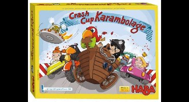 Haba Bordspel Spelletjes vanaf 6 jaar Crash up Karambolage
