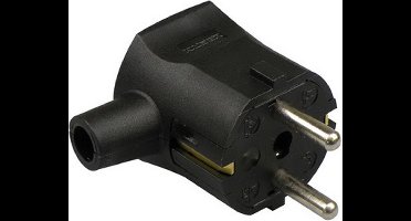 Martin Kaiser - Randaarde Stekker Haaks met Tule - Zwart