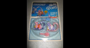 Simba Baby Pony's 2 stuks met haarclip en kam My little pony