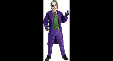 Rubies - Joker Kostuum - Niet Zo Serieus Deluxe The Joker Kind - Jongen - groen,paars - Maat 104 - Halloween - Verkleedkleding