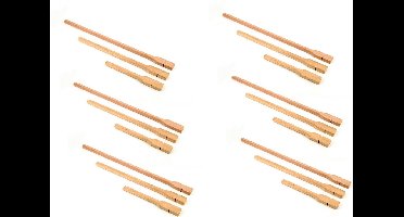 Fauna Zitstok Hout Indraai - Vogelverblijven - 6 x 40 cm