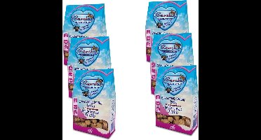 Renske Gezonde Beloning Hartjes 150 g - Hondensnacks - 6 x Lam